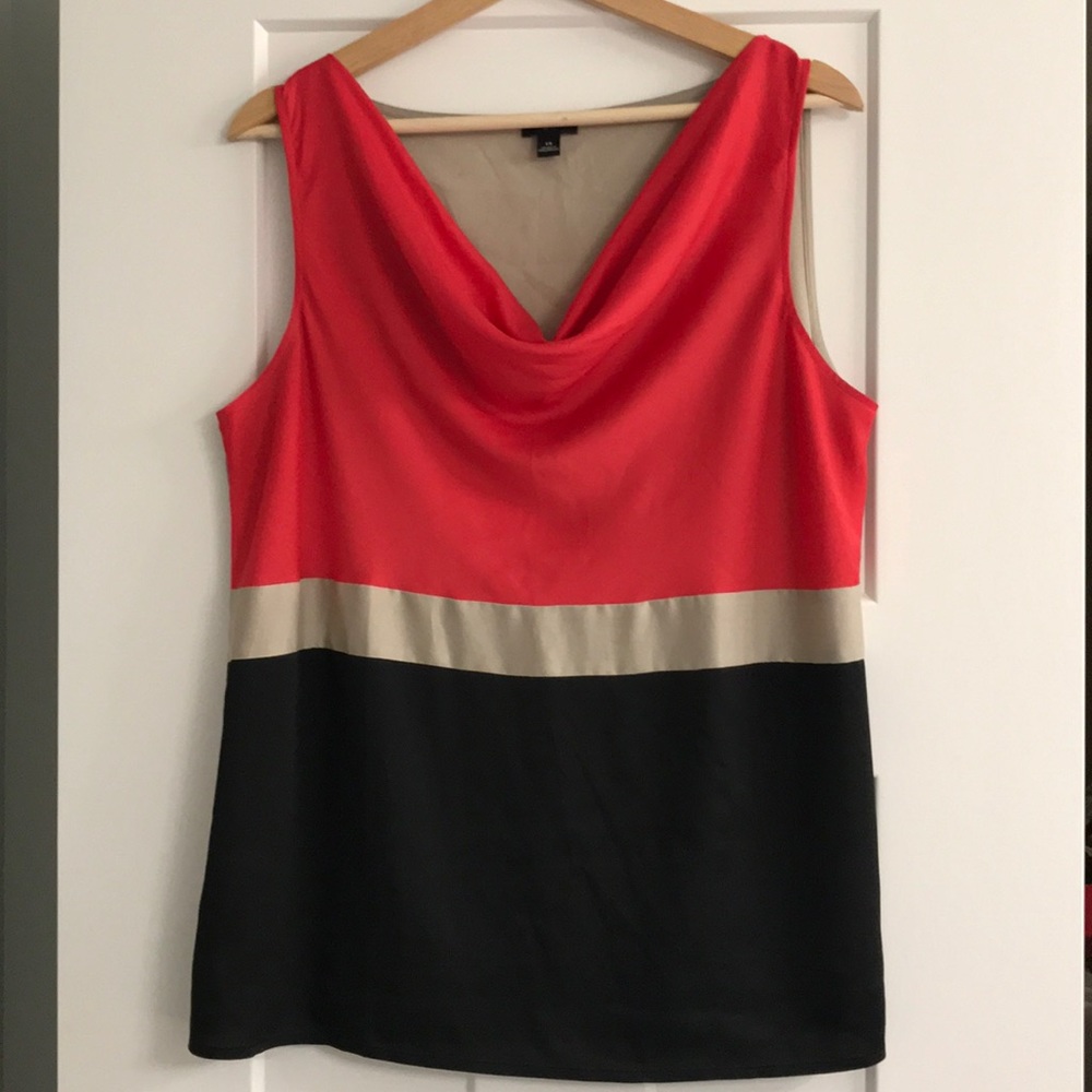 Ann Taylor Colorbock Shell size 14